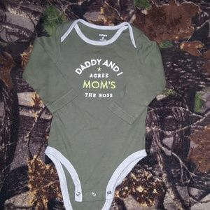 Green Long Sleeve onsie